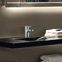 Wastafelkraan GROHE Get met Waste Chroom - thumbnail