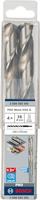Bosch Accessories 2608585595 HSS Metaal-spiraalboor 16 mm Gezamenlijke lengte 178 mm Kobalt DIN 338 Cilinderschacht 4 stuk(s) - thumbnail
