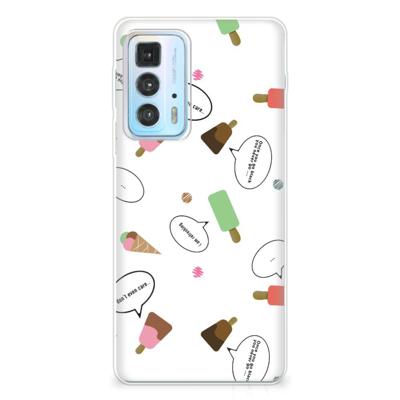 Motorola Edge 20 Pro | Siliconen Case | IJsjes