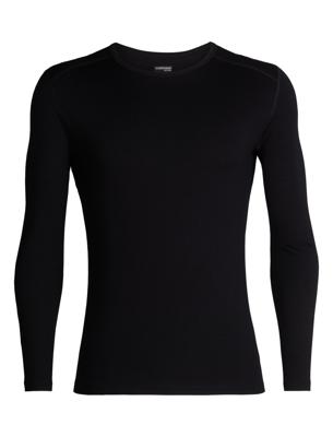 Icebreaker Merino 260 Tech LS Crewe Thermoshirt Heren Black XXL