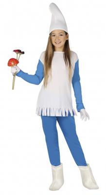Smurfin kostuum kind blauw