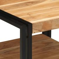 Salontafel 50x50x38 cm massief acaciahout - thumbnail