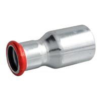 Bonfix Pressfittingen staalverzinkt CV Insteekverloopkoppeling Ø42 x 22 - insteek x press || (m-profiel) - thumbnail