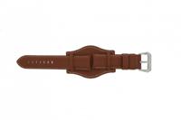 Horlogeband Universeel 386.08.20 Onderliggend Leder Bruin 20mm - thumbnail