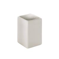 Tandenborstelhouder Sapho Verbena Vrijstaand 10x6.5 cm Keramiek Wit Sapho - thumbnail