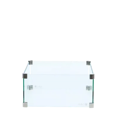 Cosi Fires glass set square m