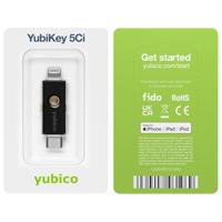 Yubico Passwordmanager USB-stick Zwart/goud - thumbnail
