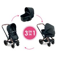 3-in-1 kinderwagen - COROLLE - Cybex Priam - Voor poppen van 36 tot 42 cm - Grijs - Vanaf 3 jaar - thumbnail