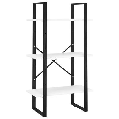 Opbergrek 60x30x105 cm spaanplaat wit