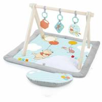 Disney speelkleed, WINNIE THE POOH - BRIGHT STARTS - Once Upon a Tummy Time - Houten activiteitenboog - Blauw - Newborns en + - thumbnail