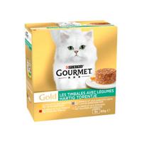Gourmet Gold Hartig Torentje kattenvoer 1 verpakking (48 x 85 g) - thumbnail