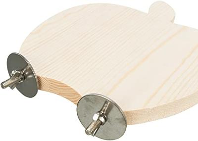TRIXIE SCHUIL-EN LIGPLAATS DEGOES HOUT NATUREL 21X17 CM 3 ST
