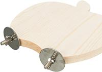 TRIXIE SCHUIL-EN LIGPLAATS DEGOES HOUT NATUREL 21X17 CM 3 ST - thumbnail