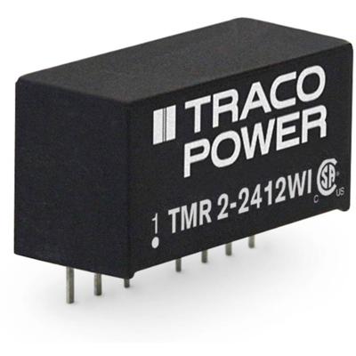 TracoPower TMR 2-2411WI DC/DC-converter, print 24 V/DC 5 V/DC 400 mA 2 W Aantal uitgangen: 1 x Inhoud 1 stuk(s) TracoPower TMR 2-2411WI DC/DC-converter, print 24 V/DC 5 V/DC 400 mA 2 W Aantal uitgangen: 1 x Inhoud 1 stuk(s)