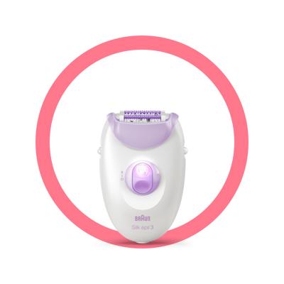 Braun Silk-épil 3 3170 Violet, Wit 20 pincetten Braun Silk-épil 3 3170 Violet, Wit 20 pincetten