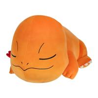 Jazwares Pokémon slapende knuffel pluche charmander, 45cm - thumbnail