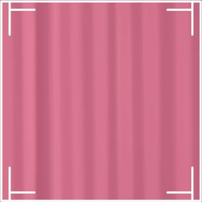 MARBEAUX Roze Douchegordijn met Ringen 180x200 cm Polyester