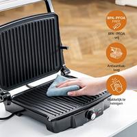 Contactgrillstand Tristar GR2853 2000W Roestvrij staal - thumbnail