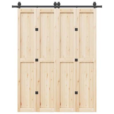 VidaXL Doos met onderdelen voor schuifdeur 183 cm staal zwart VidaXL Doos met onderdelen voor schuifdeur 183 cm staal zwart