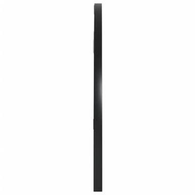 VidaXL Wandspiegel boog 60x30 cm ijzer zwart VidaXL Wandspiegel boog 60x30 cm ijzer zwart