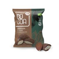 Cocoa Amandelen Pure Chocolade RAW 70 gram - thumbnail