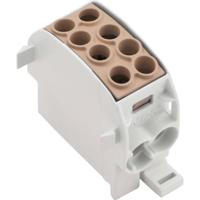 Weidmüller 1561650000 Verdeelblok Schroeven Bruin 5 stuk(s) - thumbnail