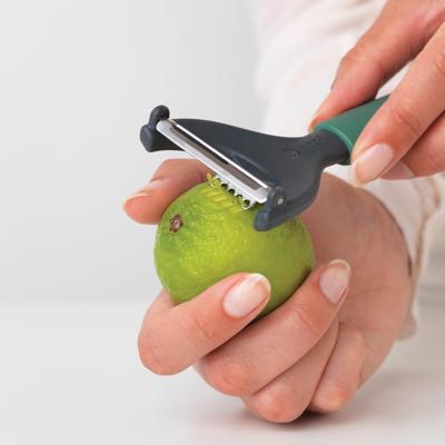 Brabantia tasty+ dunschiller y-vorm plus zesteur fir green