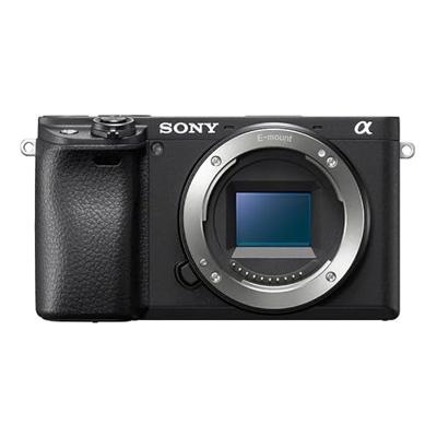Sony Alpha 6400 APS-C spiegelloze camera, snelle 0,02 s autofocus met oogherkenning voor mens en dier, 4K-filmopnames en kantelbaar display voor vloggen