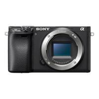Sony Alpha 6400 APS-C spiegelloze camera, snelle 0,02 s autofocus met oogherkenning voor mens en dier, 4K-filmopnames en kantelbaar display voor vloggen - thumbnail