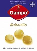 Dampo Keelpastilles Kamille, Honing & Vitamine C - thumbnail