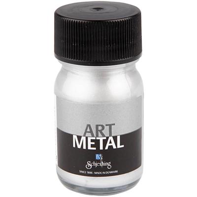 Creativ Company Hobbyverf metallic zilver, 30ml