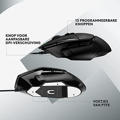 Logitech G502 X Gaming Muis - thumbnail