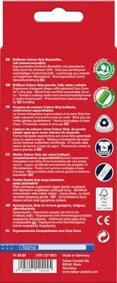 Faber Castell FC-112424 Kleurpotlood Faber-Castell GRIP Kartonnen Etui A 24 Stuks Faber Castell FC-112424 Kleurpotlood Faber-Castell GRIP Kartonnen Etui A 24 Stuks