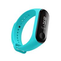 Xiaomi Mi band 3 / 4 / 5 / 6 / 7 bandje OneColor - Licht blauw - thumbnail