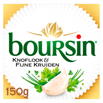 Boursin Garlic & Herbs Roomkaas 150 g bij Jumbo