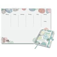 Sigel SI-JP201-A Dagplanner Inspire A5 + Bureauonderlegger Rose Inspiration A3 - thumbnail