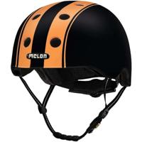 Melon helm urban active double orange black mat xl-xxl - thumbnail