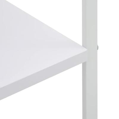 Magnetronkast 60x39,6x123 cm bewerkt hout wit