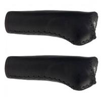 Widek handvat leer hybride zwart 120mm - thumbnail