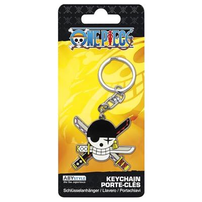 One Piece - Zoro Jolly Roger Keychain One Piece - Zoro Jolly Roger Keychain