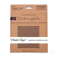 Mundart Stempel • embossing sjabloon kleine hartjes - thumbnail