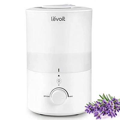 Luchtbevochtiger - Levoit - Dubbele ultrasone 150W-motor - 3 liter reservoir - Tot 25 uur batterijduur - Bevochtigingsbereik tot 27 m²
