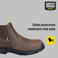 Safety Jogger Jackman Mid S3 | Bruin | Maat 39 - 5401033290072 - thumbnail