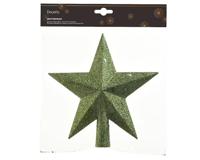 Piek plc ster l4.2b19h19 cm d.groen kerst Decoris - Decoris - thumbnail