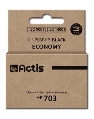 Actis KH-703BKR inkt (vervanging HP 703 CD887AE; Standaard; 15 ml; zwart)