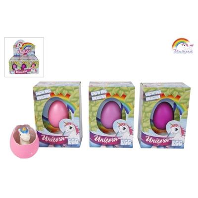 Unicorn ei met groeiende 6cm Unicorn ei met groeiende 6cm