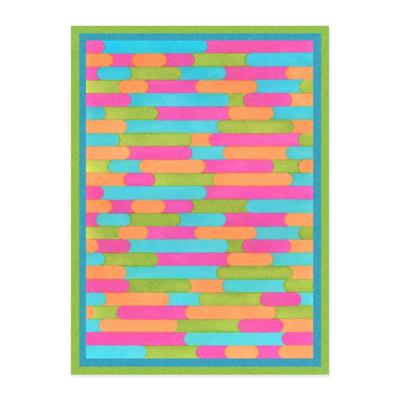 Sizzix • cosmopolitan layered stencils a6 downtown 4pcs