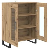 Dressoir Artisan Eiken 69,5 x 34 x 90 cm Bewerkt hout - thumbnail