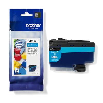 Originele inkt cartridge Brother LC-426XLC Cyaan (1 Stuks)