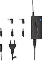 Notebookadapter universeel met vijf stekkers 45W 9.5V - 1A USB - thumbnail